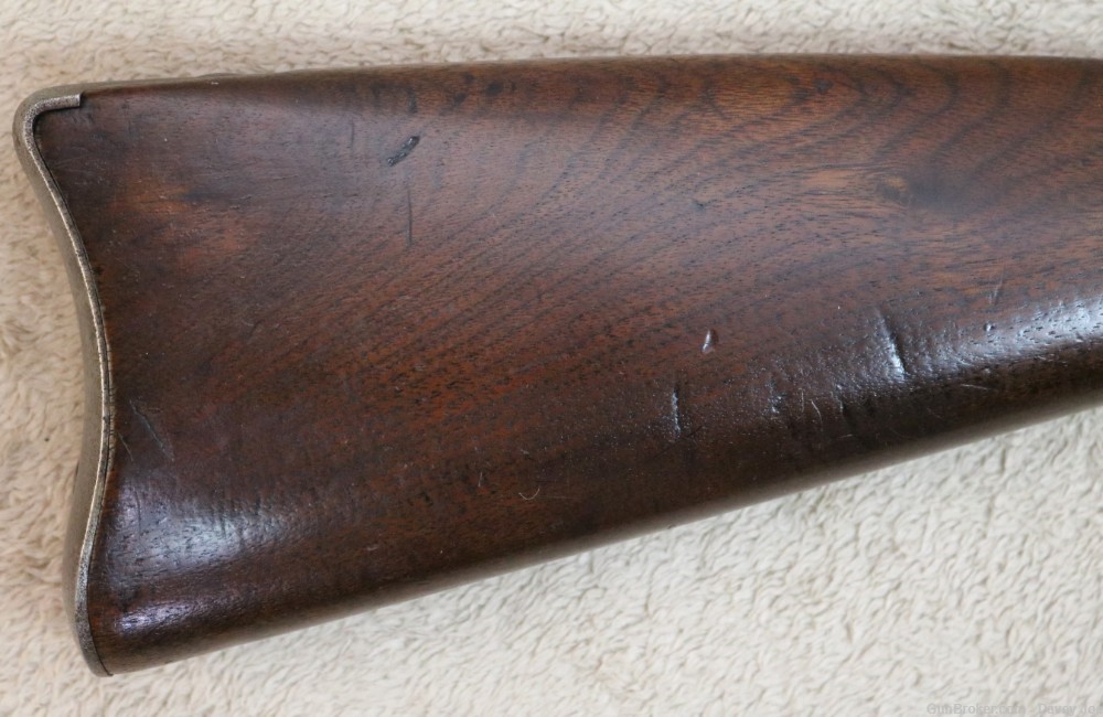 Fine Original Civil War US 1861 Springfield musket 58 cal with bayonet -img-1