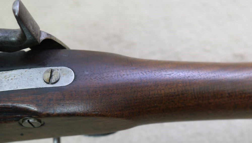 Fine Original Civil War US 1861 Springfield musket 58 cal with bayonet -img-29