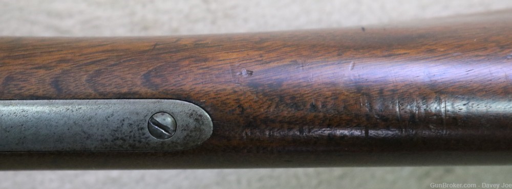 Fine Original Civil War US 1861 Springfield musket 58 cal with bayonet -img-38
