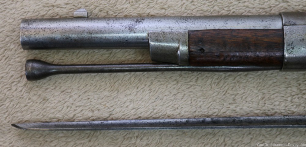 Fine Original Civil War US 1861 Springfield musket 58 cal with bayonet -img-25