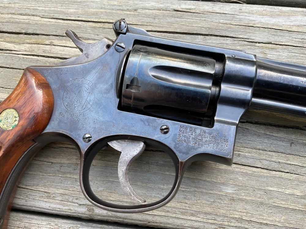 Smith & Wesson S&W K-38 Combat Masterpiece Revolver 38 Special 1954 Pre 15-img-2