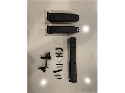 Glock 20 10mm complete slide and lower parts kit