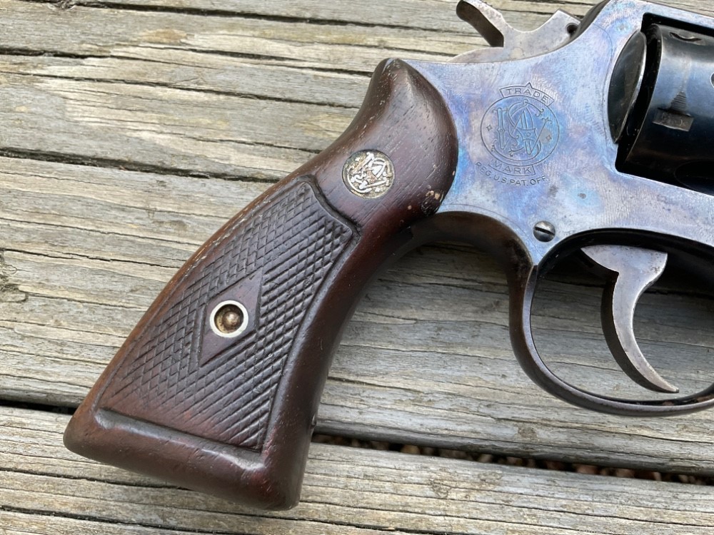 Smith & Wesson S&W Military & Police Revolver 38 Special 1955 6” Pre 10 C&R-img-1