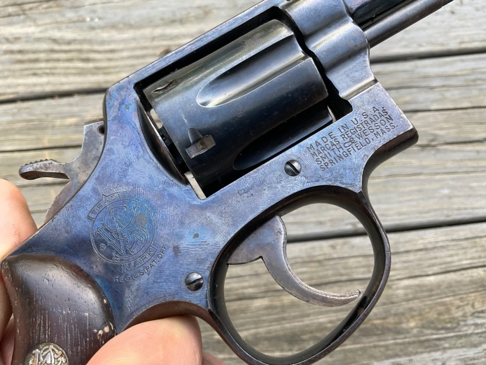 Smith & Wesson S&W Military & Police Revolver 38 Special 1955 6” Pre 10 C&R-img-15