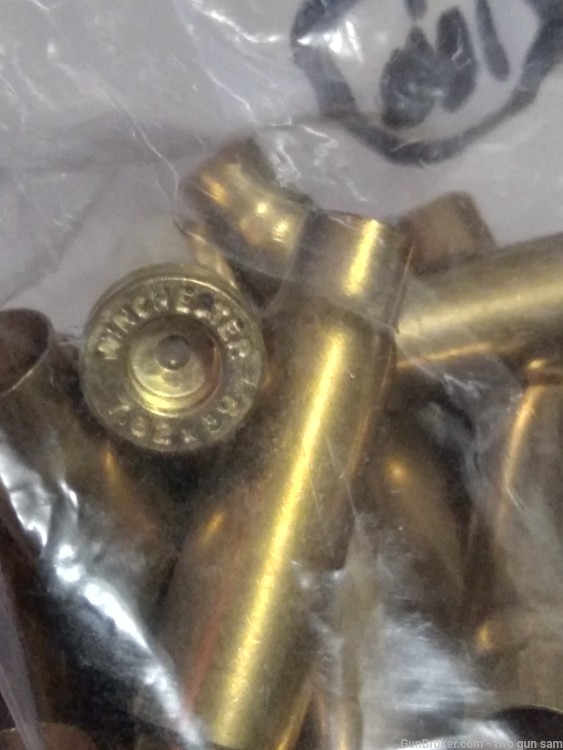 7.62x39 New brass for loading win hs (100)-img-1