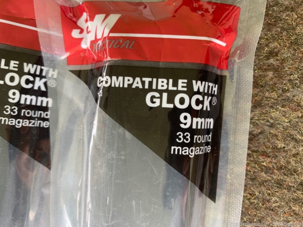 SGM Tactical Glock 9mm 33 rd magazine - Lot of 4-img-0