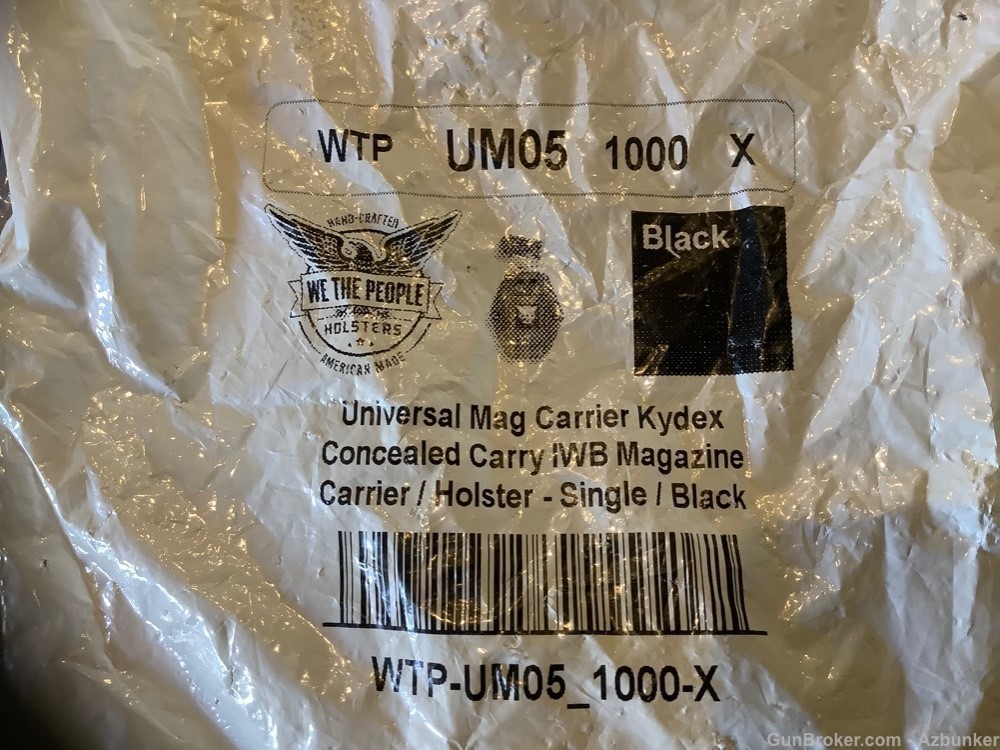 We the people universal mag carrier kydex concealed carry inside waistband-img-5