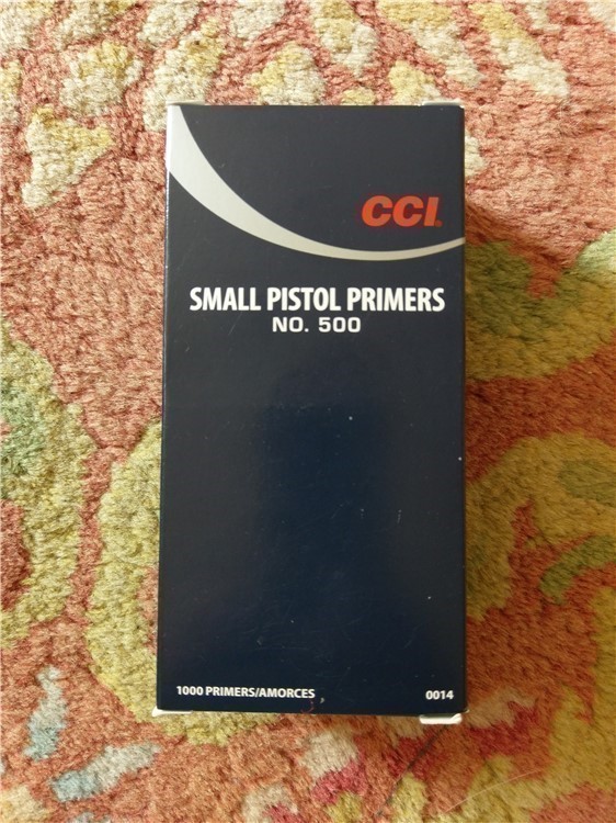 1000 Small Pistol Primers / CCI - Free Shipping-img-0