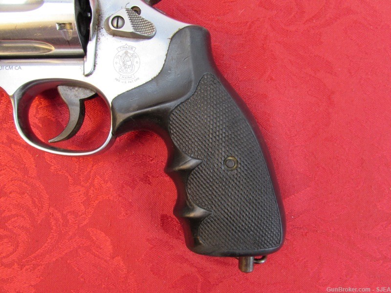 NICE SMITH & WESSON FRENCH POLICE MODEL 67 38 Special + P Cal. REVOLVER -img-10