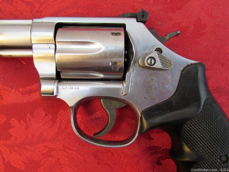NICE SMITH & WESSON FRENCH POLICE MODEL 67 38 Special + P Cal. REVOLVER -img-7