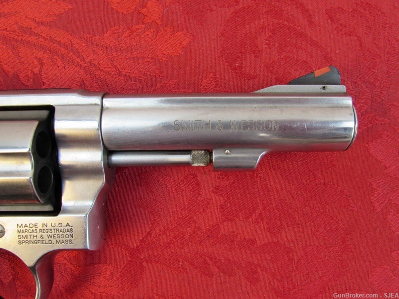 NICE SMITH & WESSON FRENCH POLICE MODEL 67 38 Special + P Cal. REVOLVER -img-2
