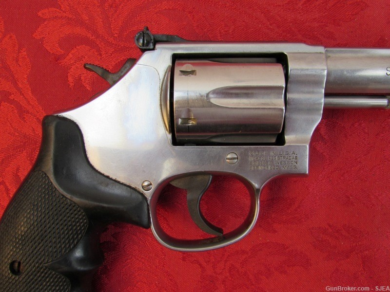 NICE SMITH & WESSON FRENCH POLICE MODEL 67 38 Special + P Cal. REVOLVER -img-1