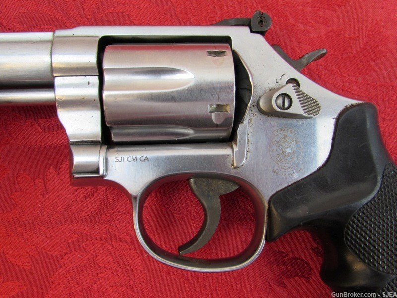 NICE SMITH & WESSON FRENCH POLICE MODEL 67 38 Special + P Cal. REVOLVER -img-9