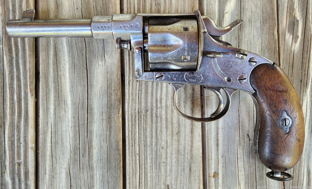 Imperial Germany Suhl M1883 Reichs Revolver 10.6x25MMR M83-img-0