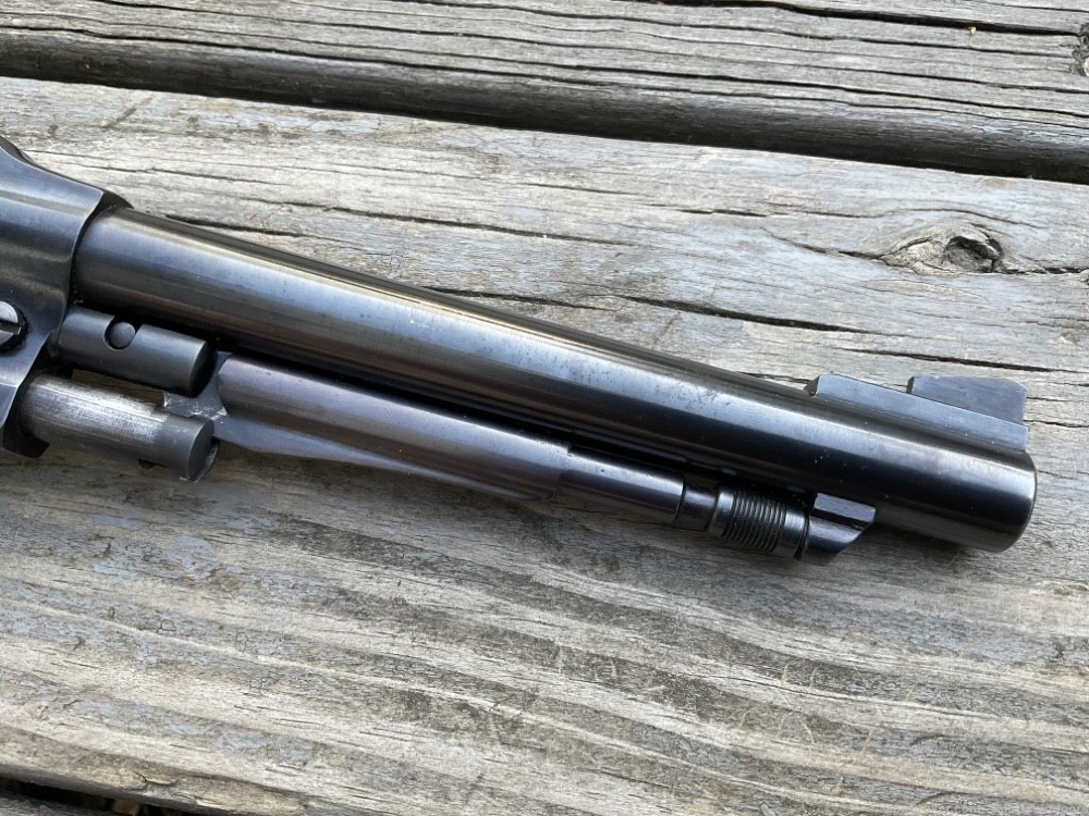 Ruger Old Army Revolver 44 Caliber Blackpowder Made 1974 7.5” Barrel Blued-img-3