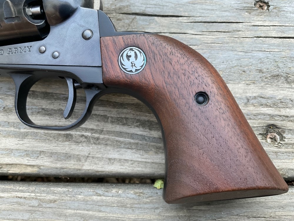 Ruger Old Army Revolver 44 Caliber Blackpowder Made 1974 7.5” Barrel Blued-img-4