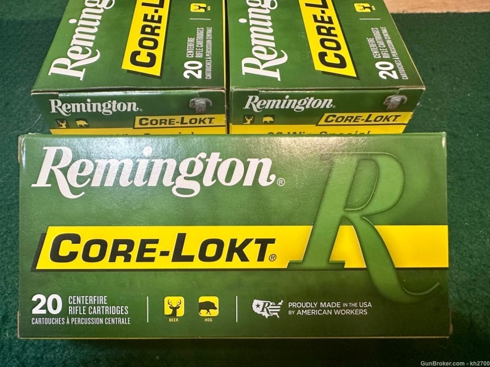 100 rds of 32 Win Special Core Lokt SP 170 Grain Ammo Lever Action-img-1