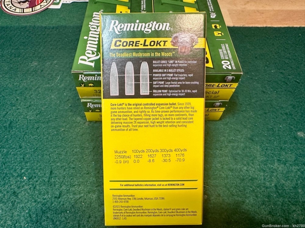 100 rds of 32 Win Special Core Lokt SP 170 Grain Ammo Lever Action-img-2