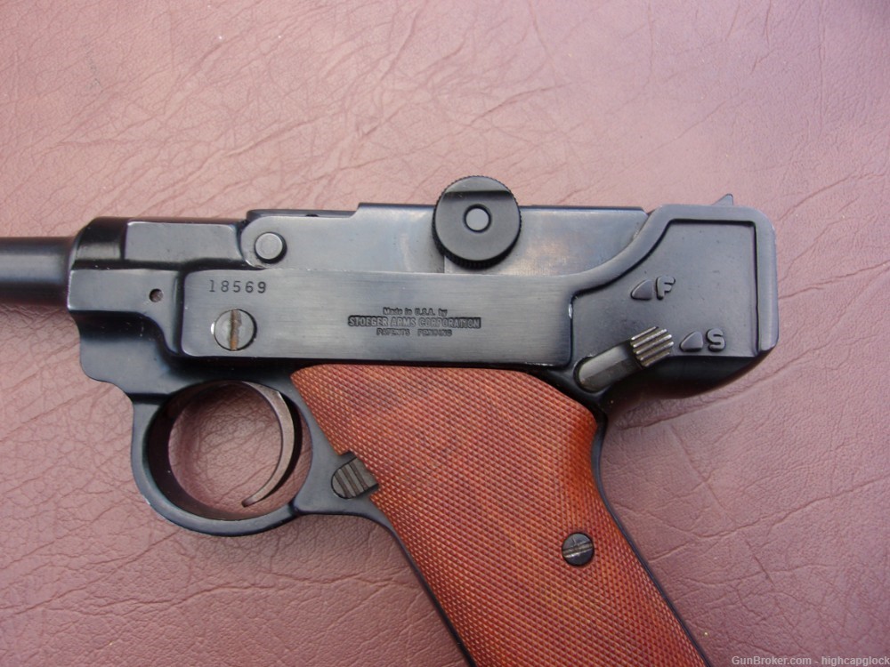 Stoeger LUGER .22lr 4.5" Semi Auto Pistol NICE GUN $1START-img-7