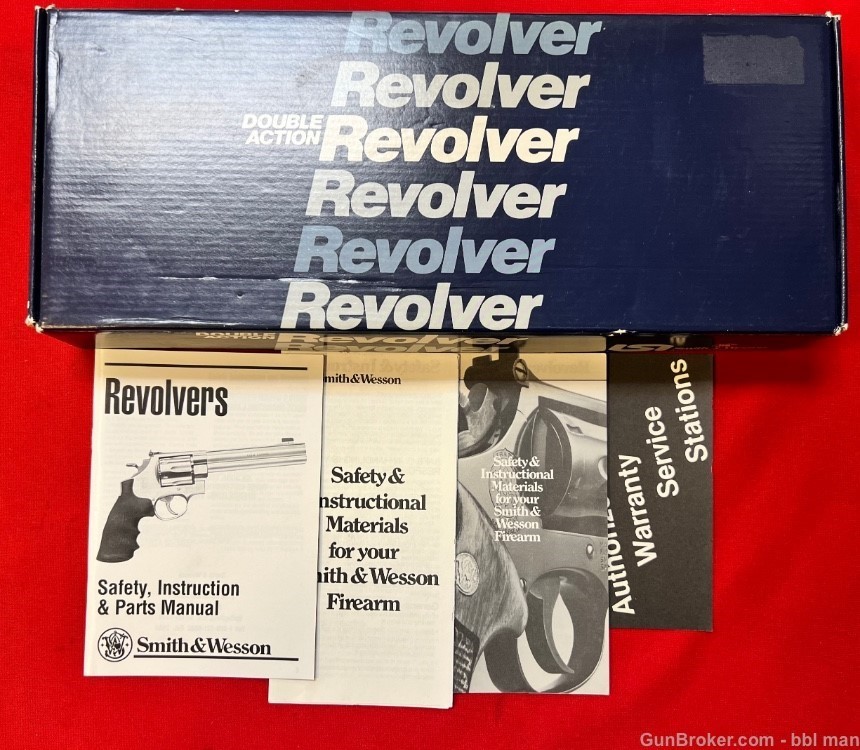 S&W 45 Long Colt Model 25 - 5 Blue 6" Revolver SUPERB CONDITION-img-11