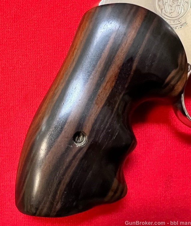 S&W 357 mag Model 27 - 2 5" Nickel N Frame Pinned & Recessed Revolver-img-6