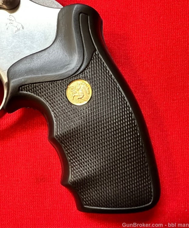 Colt 357 mag King Cobra 4" Stainless Steel Revolver Made in 1987-img-1