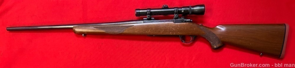 Ruger 308 Win. M77 MARK I Red Pad Rifle w Vintage Weaver V4.5 Scope 1985-img-5