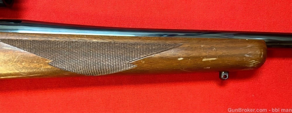 Ruger 308 Win. M77 MARK I Red Pad Rifle w Vintage Weaver V4.5 Scope 1985-img-3