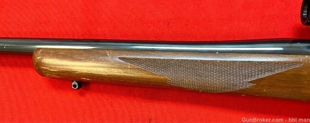 Ruger 308 Win. M77 MARK I Red Pad Rifle w Vintage Weaver V4.5 Scope 1985-img-8