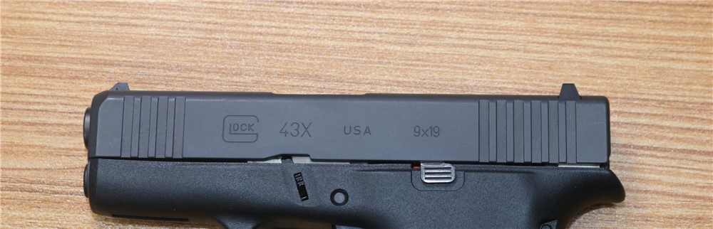 Glock Model 43X 9mm 3.5" Barrel Box 1 Mag-img-8