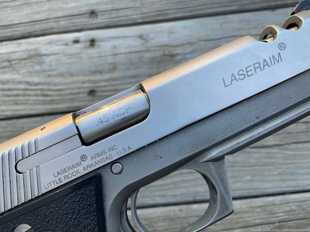 Laseraim Arms Series III Semi Auto Pistol 45 Auto ACP Made 1994-1999 1 Mag-img-10