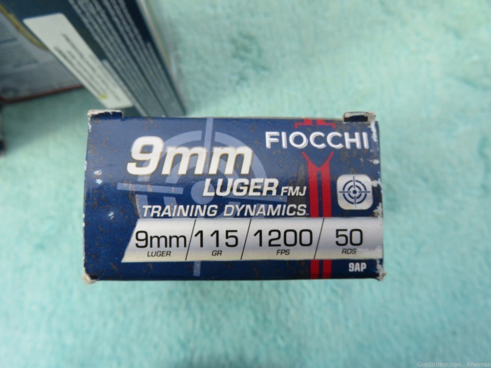 Penney Start 9mm Fiocchi 200 Rounds. 115gr 1200fps-img-6