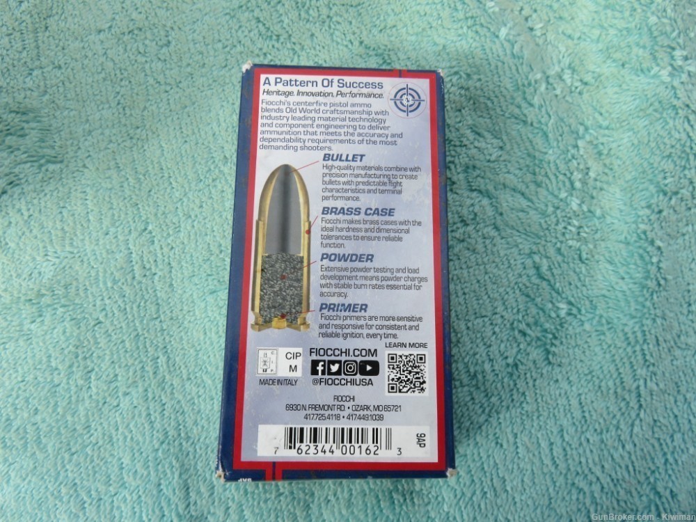 Penney Start 9mm Fiocchi 200 Rounds. 115gr 1200fps-img-10
