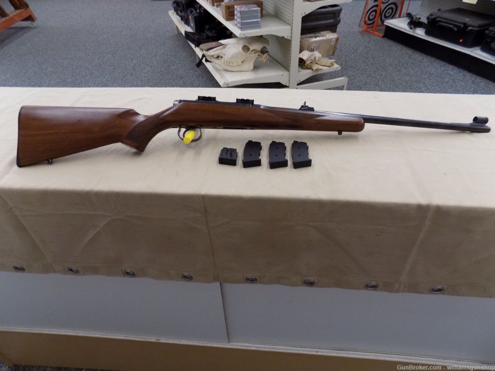 CZ Model 452-2E American Left Hand Bolt Action .22LR 22.5" BBL, 4-Mags-img-0