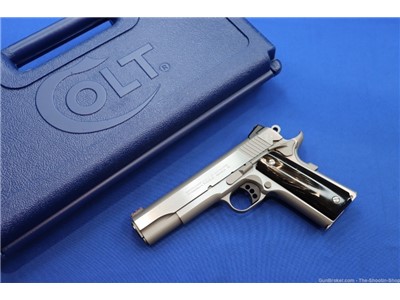 Colt Model 1911 Competition Pistol 45ACP Black Ivory Grip 5" National Match