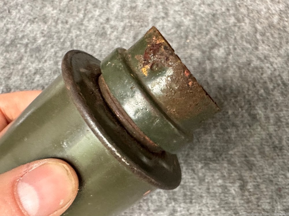 Original-WW2 German Potato Masher Stick Grenade-M24-1943 Dated-Scarce-img-26