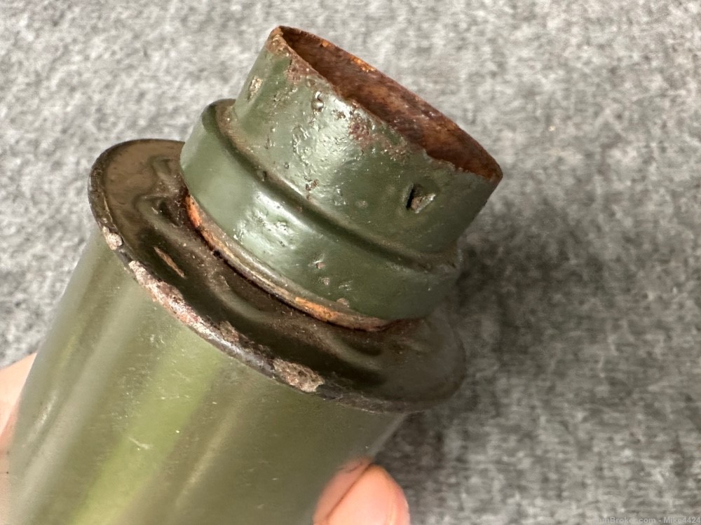 Original-WW2 German Potato Masher Stick Grenade-M24-1943 Dated-Scarce-img-27