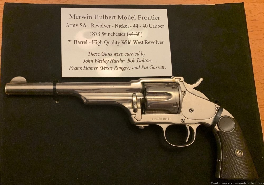 Merwin & Hulbert model frontier SA Army revolver (44-40) $3099.00  SB-img-1