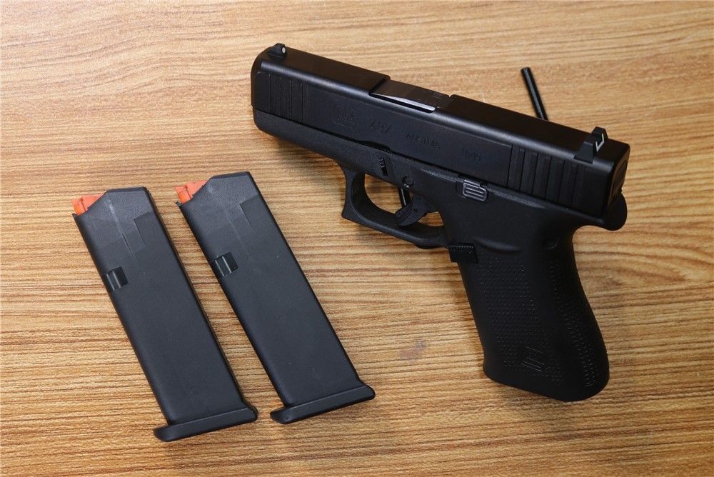 Glock 43X 9mm 3.5" Barrel Box 2 Mags 10 Rounds-img-1