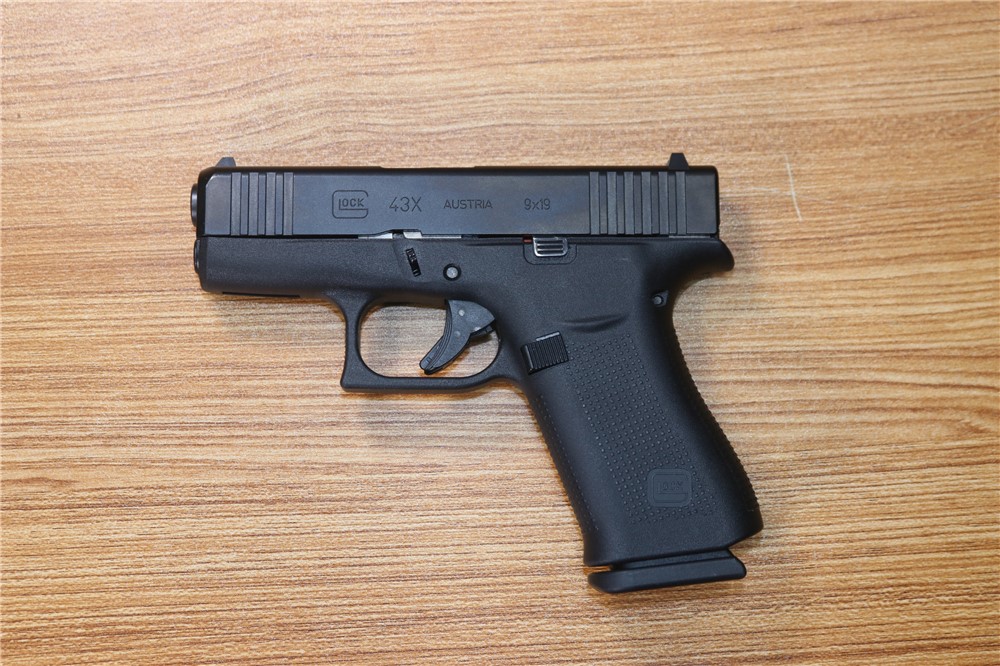 Glock 43X 9mm 3.5" Barrel Box 2 Mags 10 Rounds-img-3