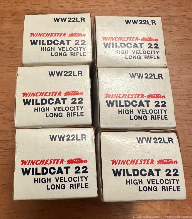 Rare Winchester western wildcat 22 lr 300 rounds-img-1