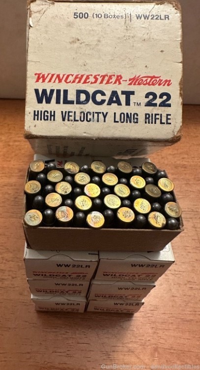 Rare Winchester western wildcat 22 lr 300 rounds-img-0