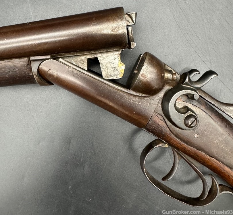 Wells Fargo Coach Shotgun 12 gauge Bridge Gun Company 1892 Antique-img-44