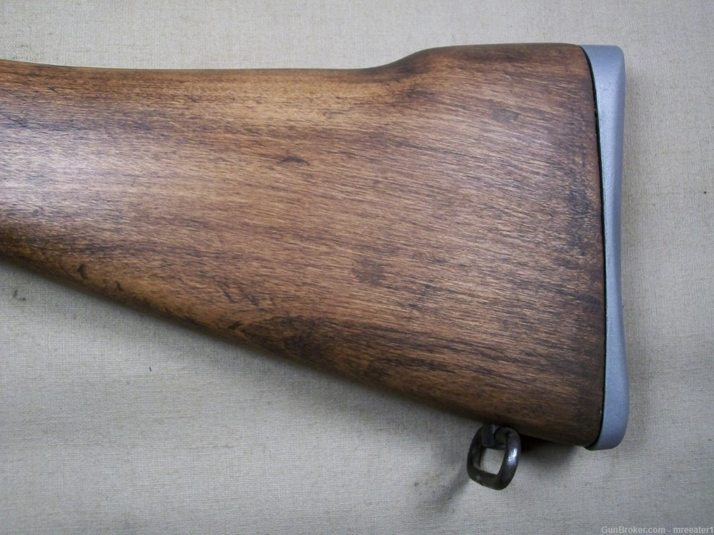 Australian L1A1 butt stock, wood + plate & swivel.... slr rhody c1 inch fal-img-1