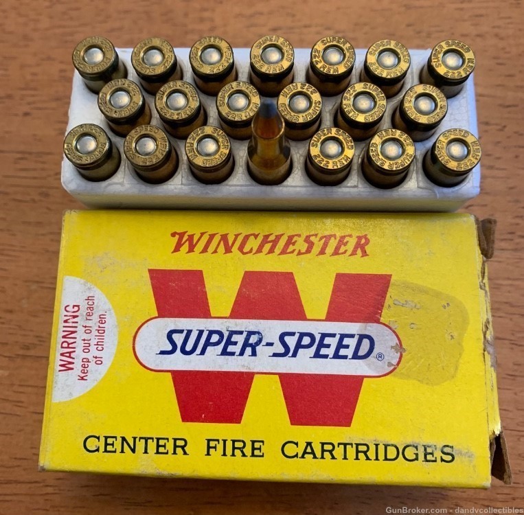 Winchester Super Speed 222 Remington 50 grain soft point 20 rounds $29.99-img-0