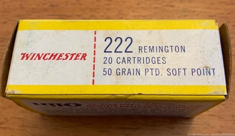 Winchester Super Speed 222 Remington 50 grain soft point 20 rounds $29.99-img-2