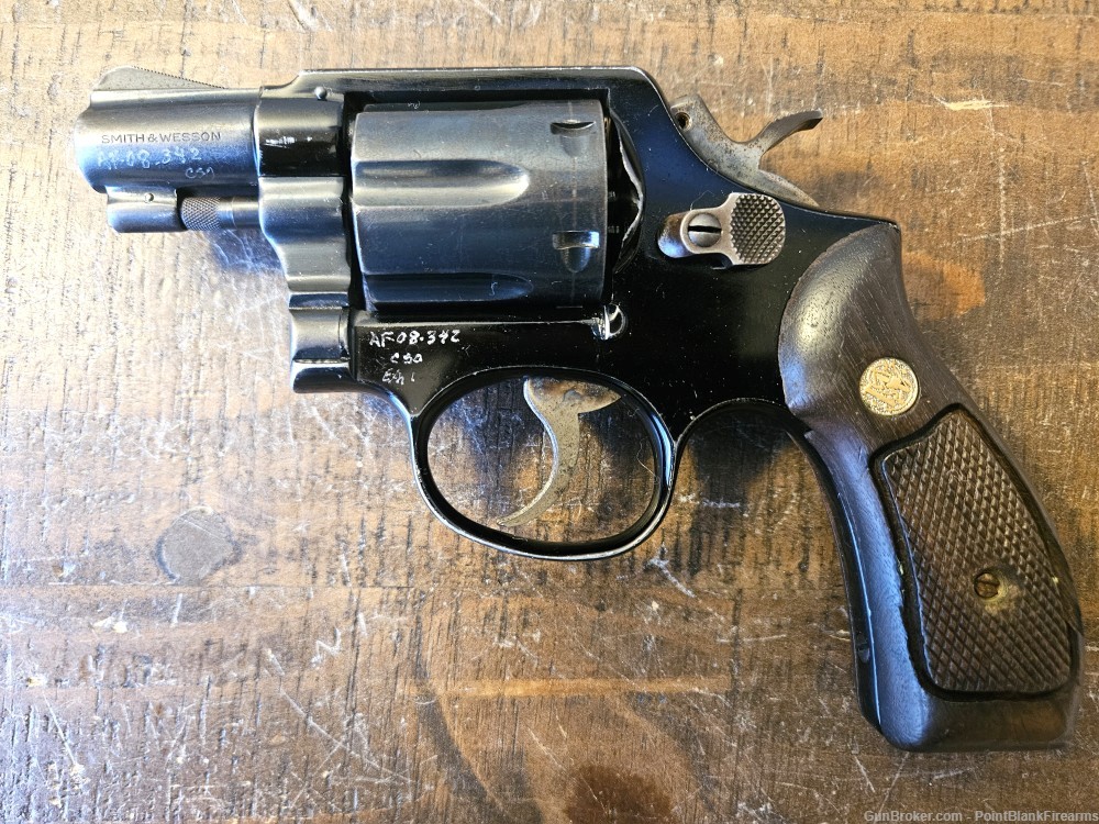 Smith & Wesson S&W 12-2 38spl 38 SPL Special Revolver w/ Speed Loader NICE-img-1