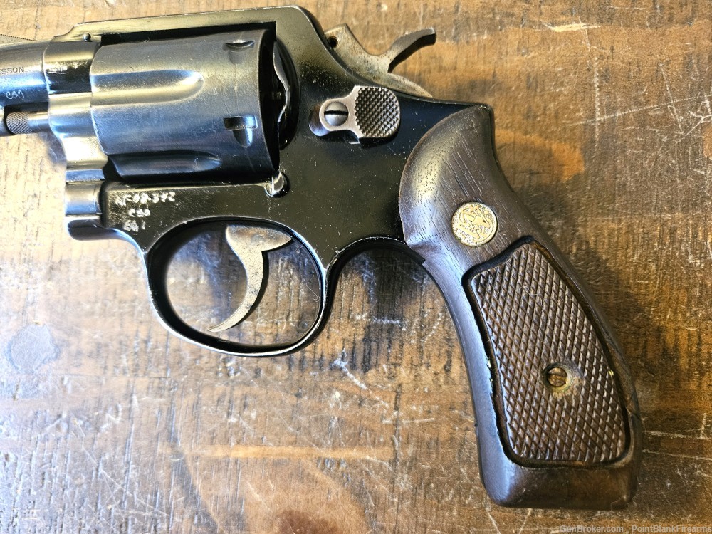 Smith & Wesson S&W 12-2 38spl 38 SPL Special Revolver w/ Speed Loader NICE-img-2