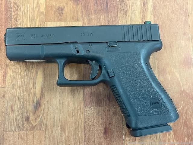 Early Gen2 Glock 23 40SW Excellent with Pre 94 13rnd mags -img-1