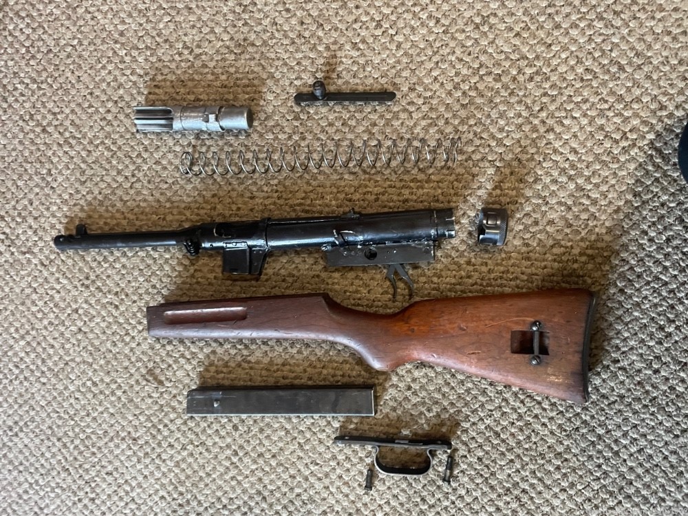 Beretta 38 /42 saw cut complete Parts kit good barrel-img-1